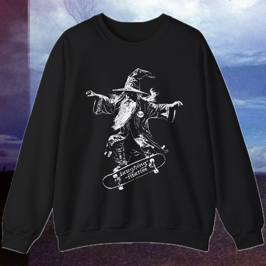 elegant skating wizard sweatshirt